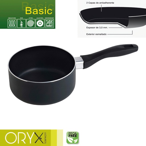 [5023250] Cazo Aluminio Antiadherente Basic 16 cm./ 3 mm.