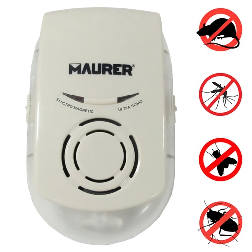 [8300520] Ahuyentador Ultrasonidos y Electromagnético Para Ratones E Insectos
