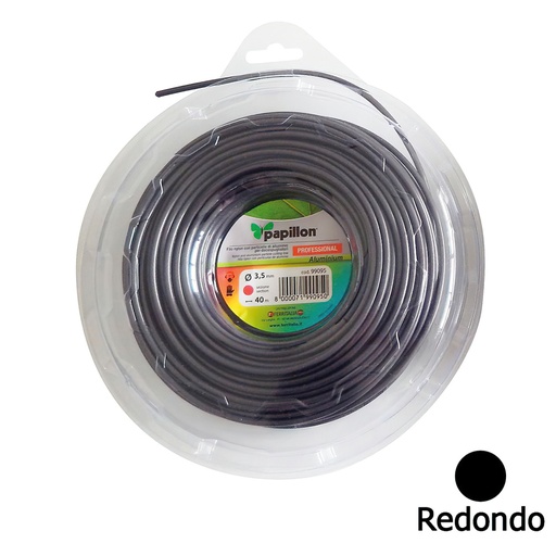 [8061650] Hilo Nylon / Aluminio Redondo Profesional 3,0 mm (50 Metros)
