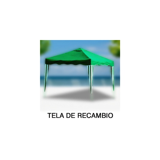 [8043624] Tela Recambio Para Pergola Plegable Verde