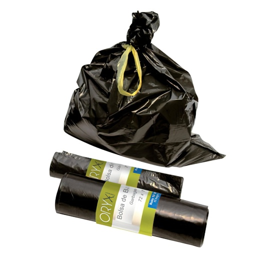 [5040905] Bolsa Basura mediana 50 litros 55x70 cm. Rollo 15 unidades