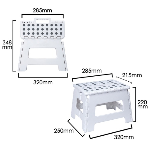 [23010905] Taburete Plegable 29x22x22 cm.