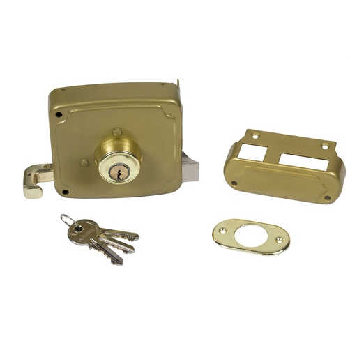 [3190100] Cerradura S7 / 4125 100HB Derecha Cilindro 50 mm. Sobreponer