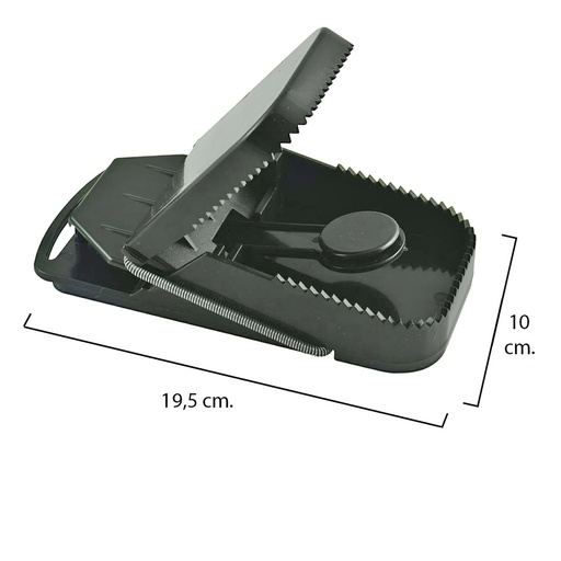 [14041015] Trampa ratas plastico 19.5 x 10 cm.