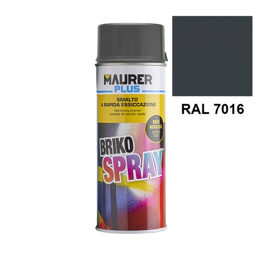 [12060480] Spray Pintura Gris Antracita 400 ml.