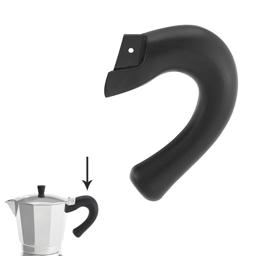 [5056212] Mango Cafetera Aluminio Inducción 6 Tazas