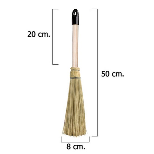 [22020435] Escoba Para Chimenea y Ascuas 50 cm.