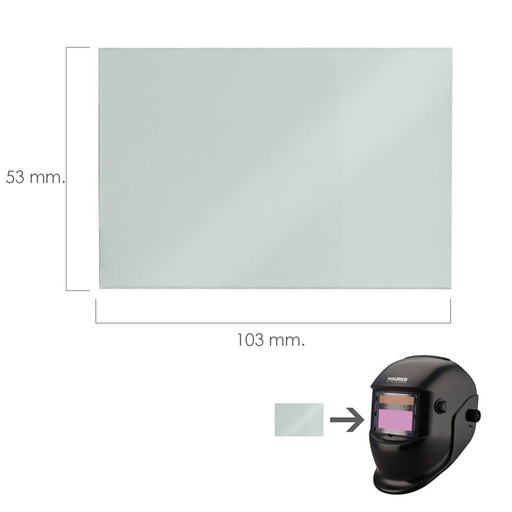 [15040075] Lente Recambio Para pantalla Soldar 15040045 (Modelo 99819)