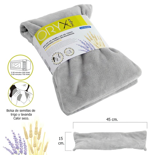 [5150490] Bolsa Semillas Calor Microondas Desenfundable 45 x 15 cm.