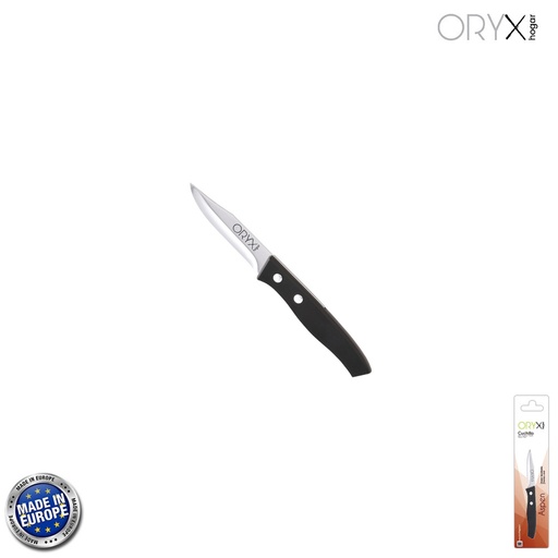 [5800001] Cuchillo Aspen Mondador Hoja Acero Inoxidable 8 cm. Negro