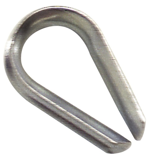 [1020016] Guardacabos Zincado Para Cable 6 mm.