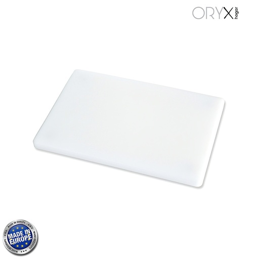 [5800505] Tabla Cortar Polietileno 30x20x1,5 cm.  Color Blanco
