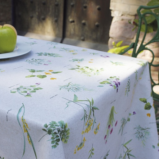 [5542060] Mantel Antimanchas TextilPrimavera Rollo 1,4 x 25 metros.