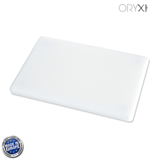 [5800545] Tabla Cortar Polietileno 35x25x1,5 cm.  Color  Blanco