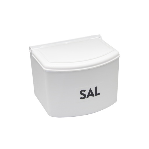 [5071145] Salero Plastico Con Tapa Blanco