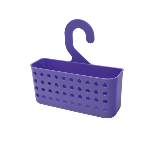 [5071160] Cesta Plastico Multiusos (Pinzas / Duchas) Con Colgador Colores Surtidos