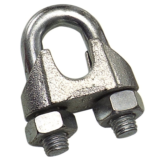 [1020034] Sujetacables Galvanizado 25 mm. 1" Uso Domestico