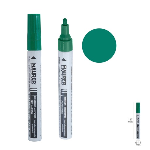 [2342625] Rotulador Marcador Obra Profesional Pintura Permanente Verde