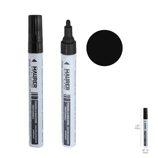 [2342605] Rotulador Marcador Obra Profesional Pintura Permanente Negro