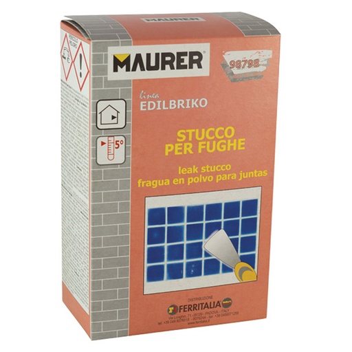 [14010359] Edil Fragua Polvo Juntas Maurer (Caja 1 kilo)