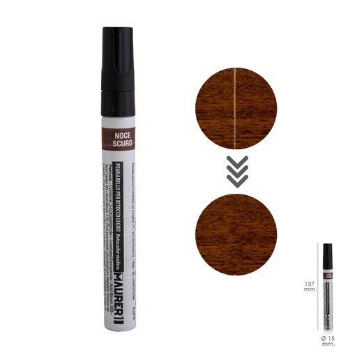 [2342805] Rotulador Profesional Retoque Madera Color Nogal Oscuro