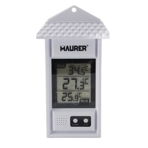[5160675] Termometro Digital Interiores / Exteriores Con Indicador De Temperatura Maxima y Minima