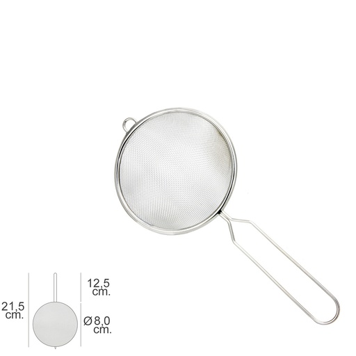 [5072030] Colador Acero Inoxidable Basic Ø 8 x 21,5 (Alt.) cm.