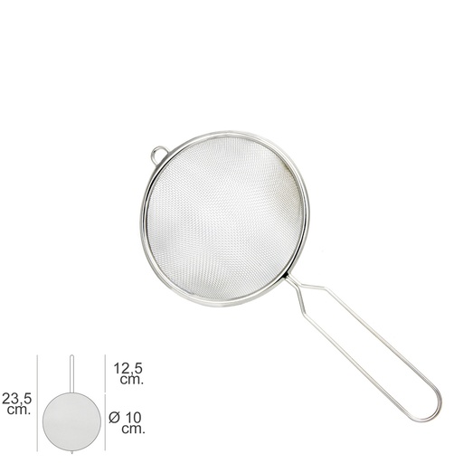 [5072035] Colador Acero Inoxidable Basic Ø 10 x 23,5 (Alt.) cm.