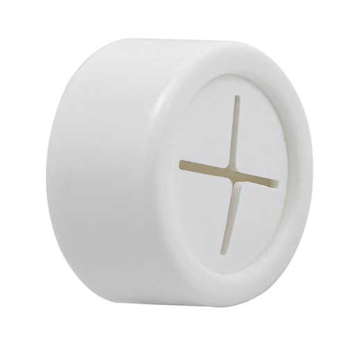 [5393015] Colgador Adhesivo Cocina Blanco Ø 40 mm.