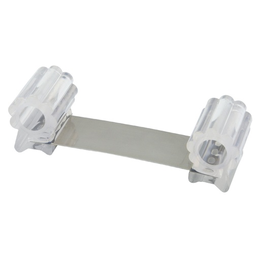 [5322000] Tope Sujeta Puerta Goma Transparente 13 cm.