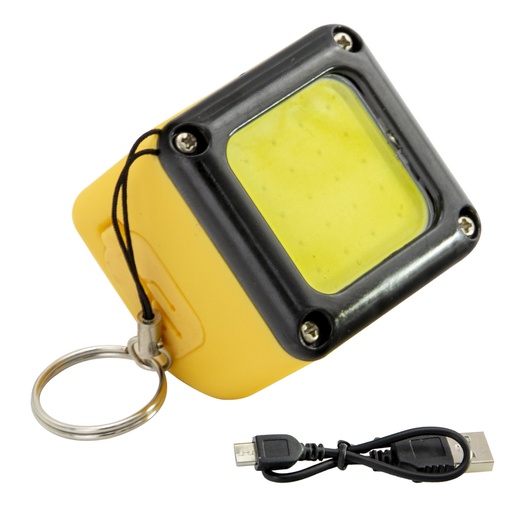 [19041170] Linterna LED Multifunción Compacta Recargable / Powerbank 300 Lumenes Con Iman
