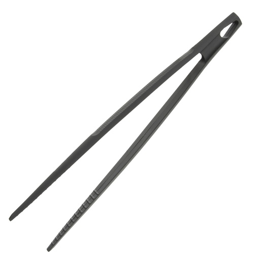 [5076071] Pinzas De Cocina, Color Negro, Fabricadas en Nylon, 30cm.
