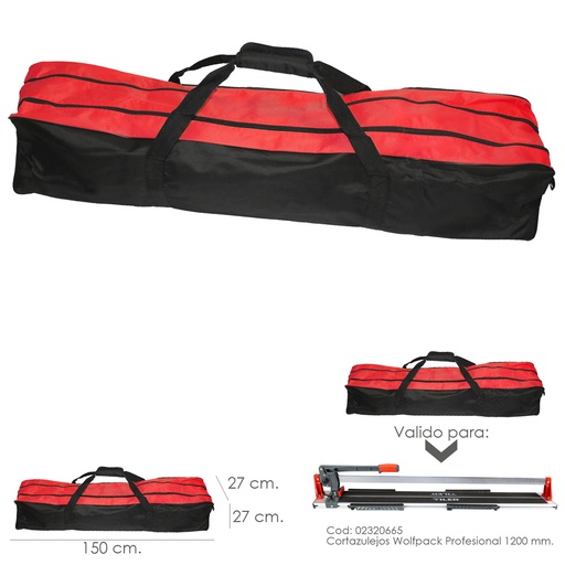 [2320666] Bolsa Transporte Universal Para Corta Azulejos de 1200 mm.