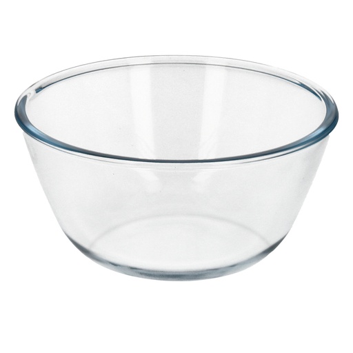 [5024175] Bol De Cristal, Ideal Para Mezclas. 2.0 Litros. Libre BPA, Cristal De Borosilicato.Ensaladas, Postres, Cocina, Resposteria