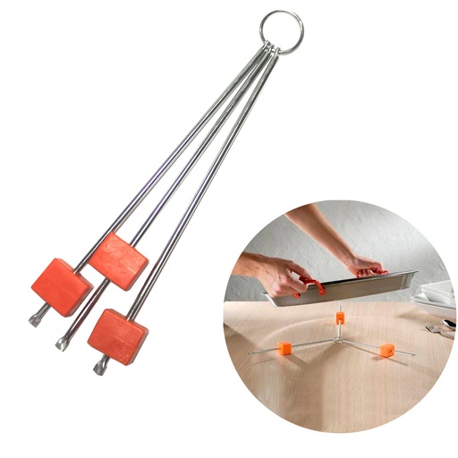 [5021180] Salvamanteles Regulable Para Paelleros / Sartenes / Ollas Ø 10 / 70 cm.