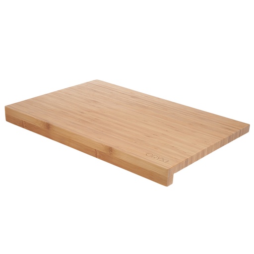 [5073000] Tabla Cortar Cocina Fabricada En Madera De Bambu 100% Con Borde 46x30,5 cm.Tabla Cortar,Carne Pescado,Verduras,Frutas,Alimentos