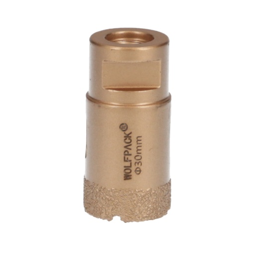 [9112140] Corona Diamante Para Amoladora Ø 30 mm. Conexión Rosca M14. Corte Seco