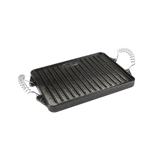 [5010340] Plancha Hierro Fundido Esmaltada Rectangular 24 x 44 cm.