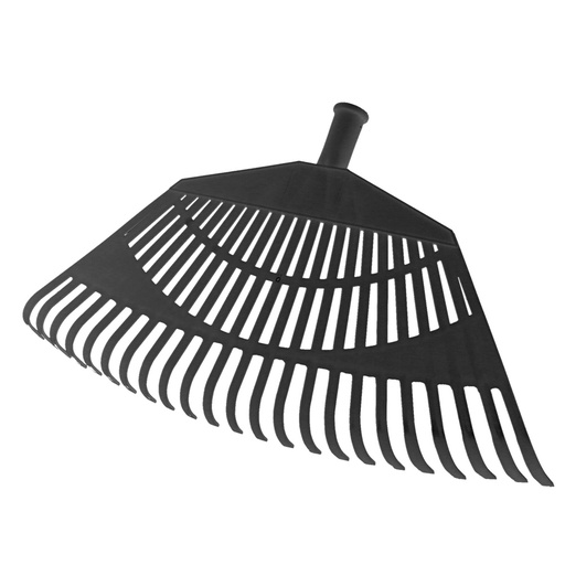 [8060079] Rastrillo Plastico Trapezoidal Color Negro 32 Dientes