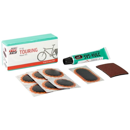 [2323500] Kit De Parches Para Bici, Kit Completo 7 Parches Con Pegamento y Lija