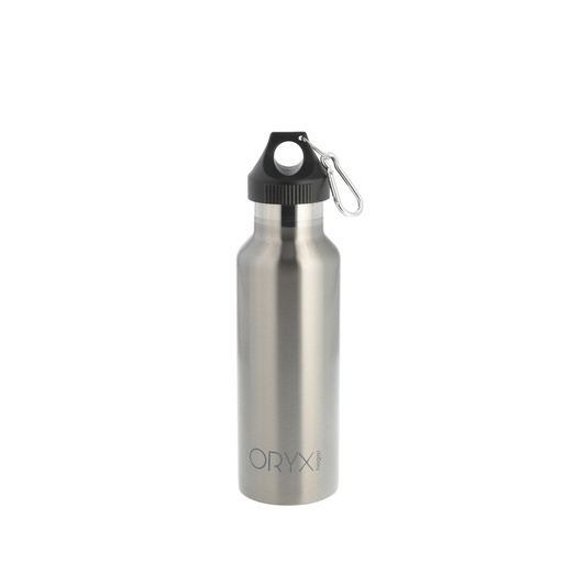 [5075070] Botella Termica / Termo Acero Inoxidable Antigotas 500 ml. Cierre 100% Hermetico, Con mosqueton.