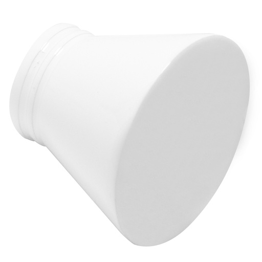 [5433213] Terminal Zirconio Para Barras Ø 20 mm. Jaen Blanco (Pack 2 unidades)