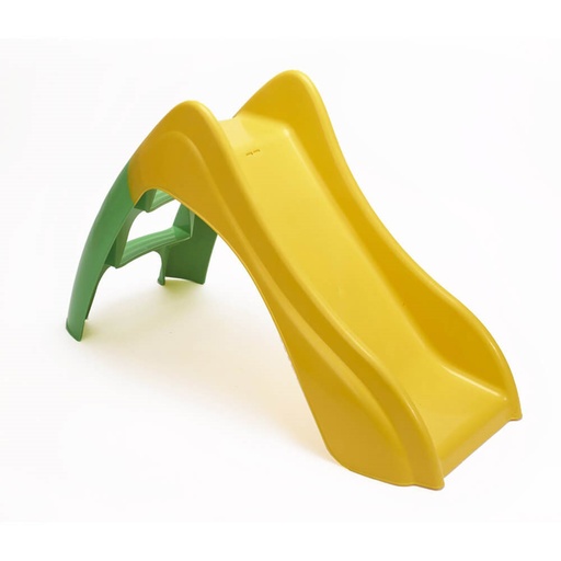 [8330505] Tobogan Resina Tuki Amarillo y Verde 120x56x75 (Alt.) cm.