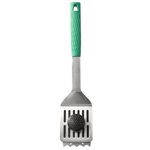 [8130270] Espatula Con Cepillo Rascador Para Barbacoa 41,5 cm.