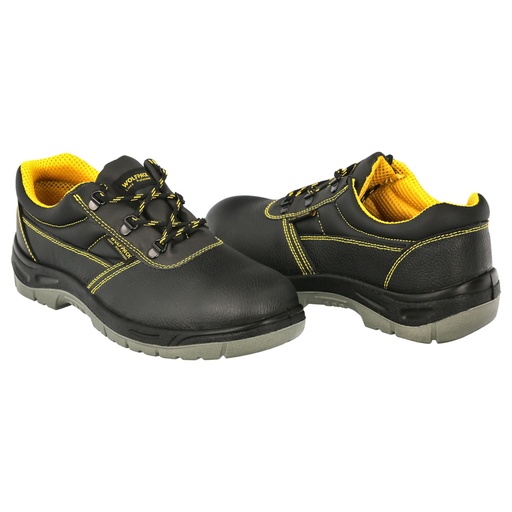 [15018355] Zapatos Seguridad S3 Piel Negra Wolfpack  Nº 47 Vestuario Laboral,calzado Seguridad, Botas Trabajo. (Par)
