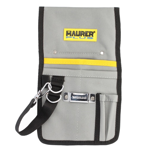 [2240120] Funda Bolsa Porta Herramientas Para Cinturon Con 7 Bolsillos y Mosqueton Portaherramientas Electricista Multibolsillos Poliester