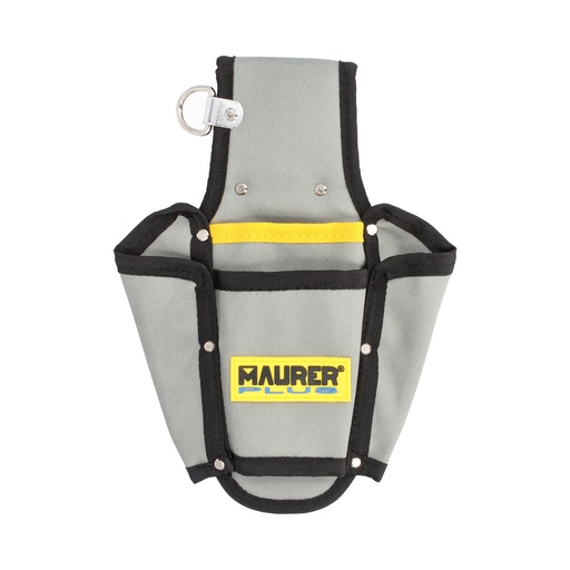 [2240125] Funda Bolsa Porta Herramientas Para Cinturon Con 4 Bolsillos. Portaherramientas Electricista Multibolsillos Poliester