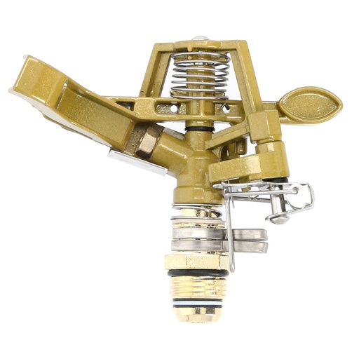 [8060806] Aspersor Riego Regulable Metalico Sectorial Toma 1/2" Fabricado En Zinc, Riego De Jardines / Cesped