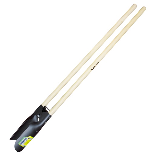 [8060298] Cavahoyos Acero Forjado Con Mango Madera 146 cm. Plantador, Cava Hoyos,sembradora, Plantadora, Cava Poste, Siembra Bulbos,
