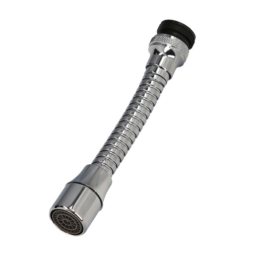 [4070120] Atomizador  Economizador Metalico Flexible Con Adaptador Macho / Hembra